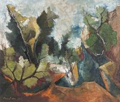 Paul du Toit; Autumn Trees