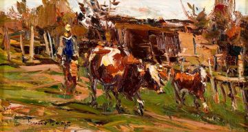 Adriaan Boshoff; The Cattle Herder
