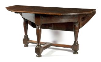 A Cape teak and pine octagonal gateleg table, late 17th century/early 18th century