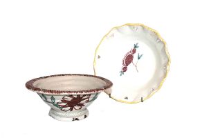 A Hylton Nel stoneware bowl, signed