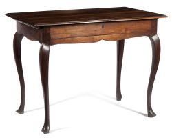 A Cape stinkwood peg-top side table, 18th century