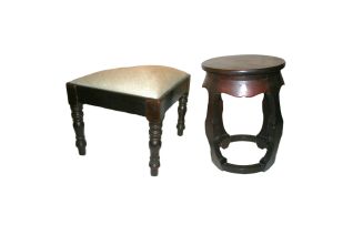 A South African stinkwood stool