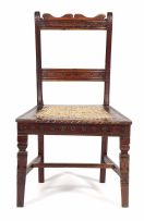 A kareewood Victor or Fichter side chair, Laingsburg district, circa 1880