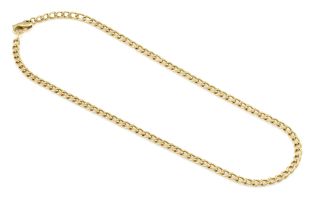 Gold fancy-link necklace