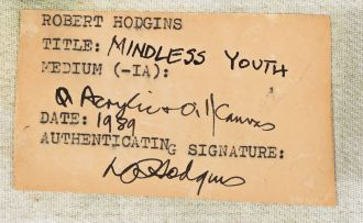 Robert Hodgins; Mindless Youth