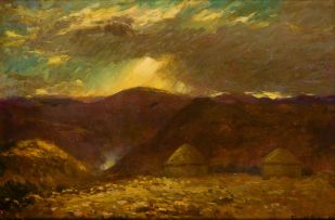 Edward Roworth; Thunderstorm, Zululand