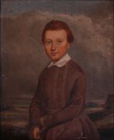 British School early 19th Century; Portrait of WA Beecroft, aged 7