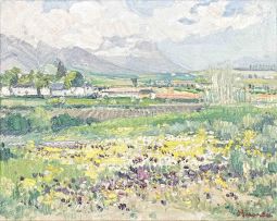 Hugo Naudé; Spring Landscape