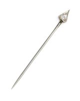Diamond stick pin