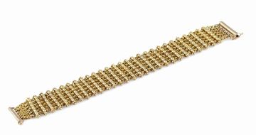 Indian fancy link gold bracelet