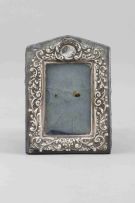 A Victorian silver-mounted frame, Edward Beresford, London, 1884