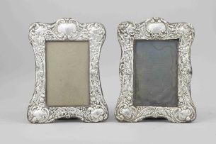 A silver-mounted frame, DR & S, Birmingham, 1993
