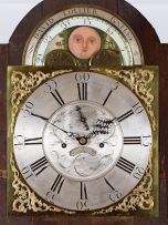 A George III mahogany and oak longcase clock, David Collier Gatley, late 18th century