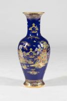 A large Carlton Ware 'New Mikado' pattern vase, 1916-1923
