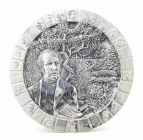 A South African 'David Livingstone' commemorative silver salver