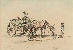 Gregoire Boonzaier; Horse and Cart