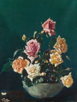 Robert Gwelo Goodman; Still Life with Roses