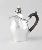 A Cape silver covered jug, Martinus Lourens Smith, late 18th century