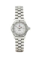 Lady's stainless steel wristwatch, Tag Heuer, 2000
