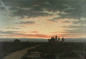 Jan Ernst Abraham Volschenk; Like the last streak of intense glory on the horizon's brim, while night o'er all the rest hangs chill and dim