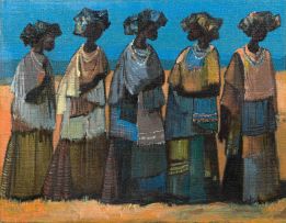 Jan Dingemans; Five African Women