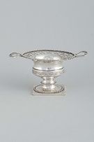 A Cape silver sugar basket, apparently unmarked, 18th century