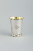 A Cape silver beaker, Lodewyk Willem Christiaan Beck, mid 19th century