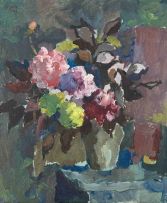 Gregoire Boonzaier; Still Life of Flowers