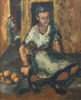 Cecily Sash; Girl with a Bowl of Oranges