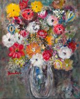 Carl Büchner; Spring Flowers