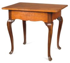 A Cape yellowwood and stinkwood peg-top table, late 18th century