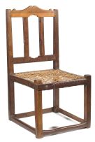 A Cape stinkwood Transitional Tulbagh side chair, 18th century
