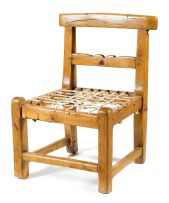 A Cape West Coast orangewood child's chair, 19th century