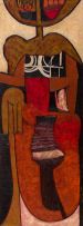 Cecil Skotnes; Abstract African Figure