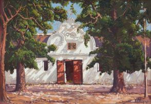 Jacob Hendrik Pierneef; Wynkelder by Du Toits Plaas, Krommerivier, Stellenbosch