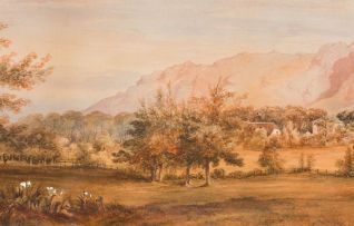 Thomas Bowler; Panorama of Table Mountain with Bishopscourt in the Distance