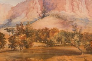 Thomas Bowler; Panorama of Table Mountain with Bishopscourt in the Distance