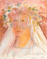 Christo Coetzee; Malay Bride in Pink