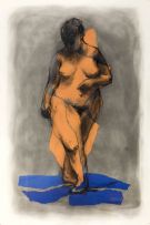 William Kentridge; Female Nude