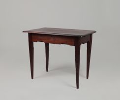 A Cape stinkwood peg-top side table, early 19th century