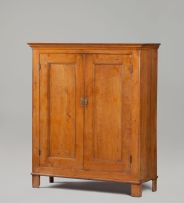 A Cape West Coast cedarwood cupboard, late 18th/early 19th century