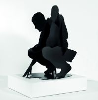 Kim Lieberman; Human intersection. Study for a sculpture of Lee Berger