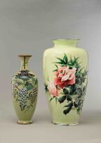 A Japanese cloisonné vase, Ando Jubei, Nagoya, early 20th century