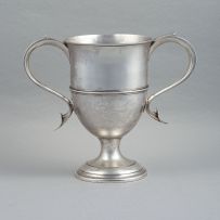 A George III silver two-handled loving cup, Hester Bateman, London, 1789