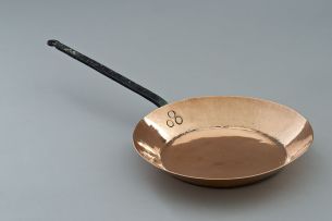 A Cape copper pan, 19th century