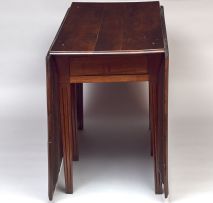 A Cape Neo-classical stinkwood double gate-leg dining table, late 18th/early19th century