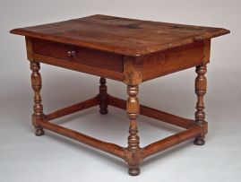 A Cape West Coast teak side table, late 18th century