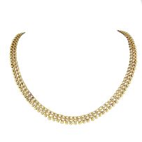9ct gold fancy-link chain