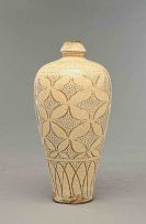 A Tz'u Chou type Meiping vase, Song Dynasty