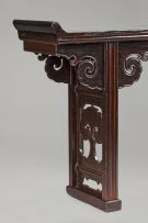 A Chinese lacquered altar table, Qing Dynasty, 18th century